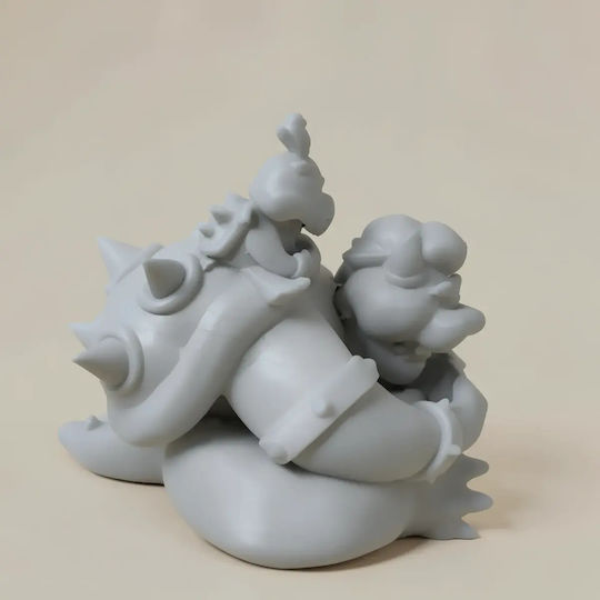Unpainted 3D Figure Bowser Bowser From Super Mario Painting Diy Gift Colors 30 Cm 1:6