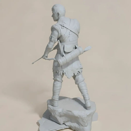 Unbemalte 3d Figur Atreus Gott des Krieges Bemalung Diy Geschenk Farben 15,2 Cm 1:12