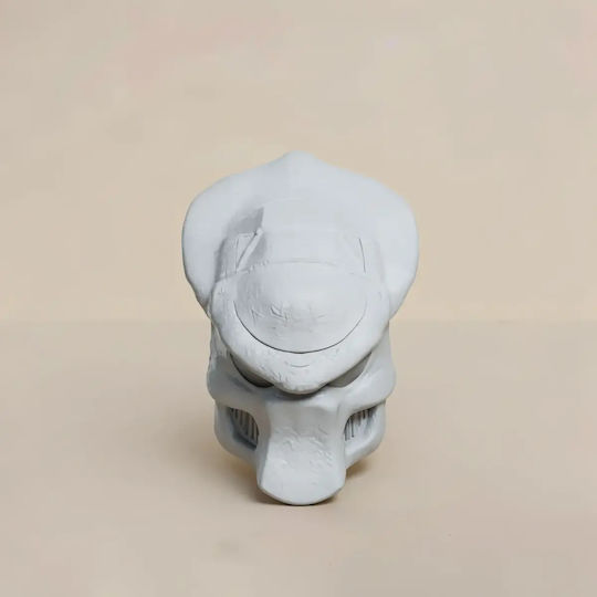 Sammlbare Figur Cosplay Predator Stalker Helm Tragbar Bemalt Diy Geschenk Farben 15,2 Cm 1:12