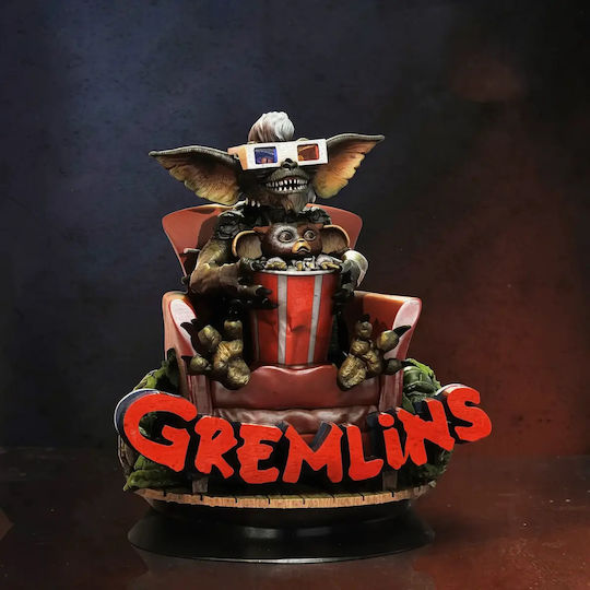 Άβαφη 3d Φιγούρα Gremlins Fanart Βάψιμο Diy Δώρο Χρώματα 30 Cm 1:6