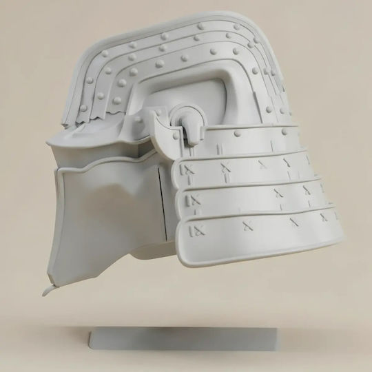 Sammlbare Figur Cosplay Samurai Mandalorian Helm Tragbar Bemalt Diy Geschenk Farben 20 Cm 1:8