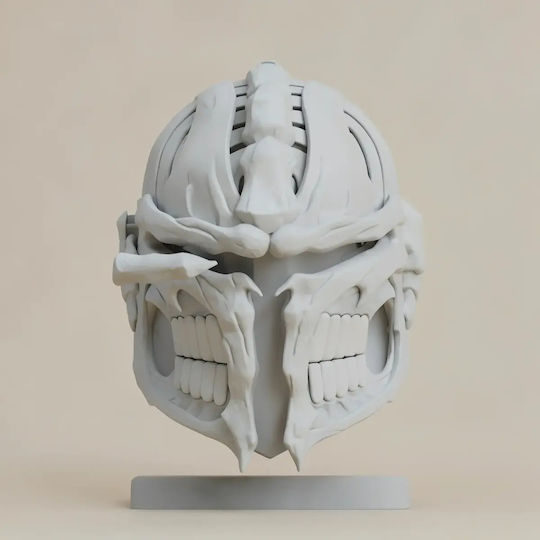 Sammlbare Figur 3D Cosplay Schädel Mandalorianer Helm Tragbar Bemalt Diy Geschenk Farben 30 Cm 1:6