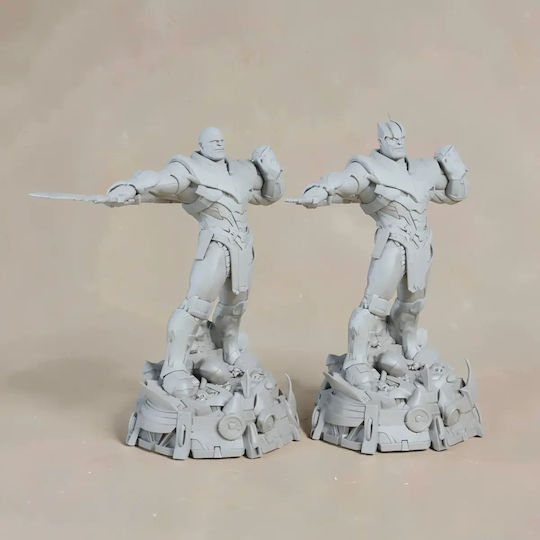Άβαφη 3d Φιγούρα Thanos 3d Model Standing Βάψιμο Diy Δώρο Χρώματα 30 Cm 1:6