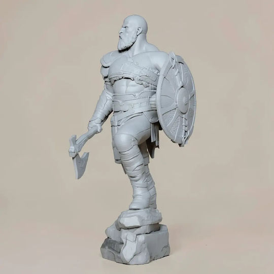 Άβαφη 3D Фигура Kratos Standing V4 3D Печатна Фигура Богът На Войната Боядисване Направи Си Сам Подарък Цветове 30 См 1:6