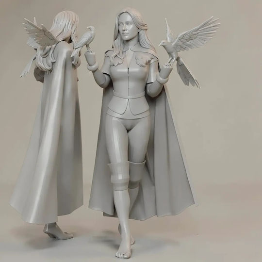 Unpainted 3D Figur Yennefer V2 Aus Witcher Bemalen Diy Geschenk Farben 30 Cm 1:6