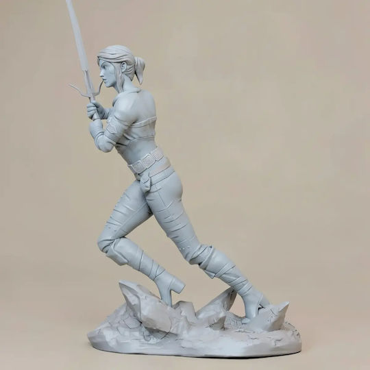 Unbemalte 3D Figur Ciri V2 Aus Witcher Bemalung Diy Geschenk Farben 30 Cm 1:6