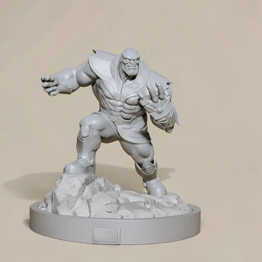 Unpainted 3D Figure Thanos Classic From Marvel Painting DIY Gift Colors 15.2 Cm 1:12
