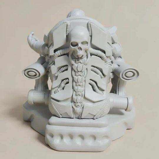 Unpainted 3D Figure Thanos On Throne From Marvel Painting Diy Gift Colors 15.2 Cm 1:12