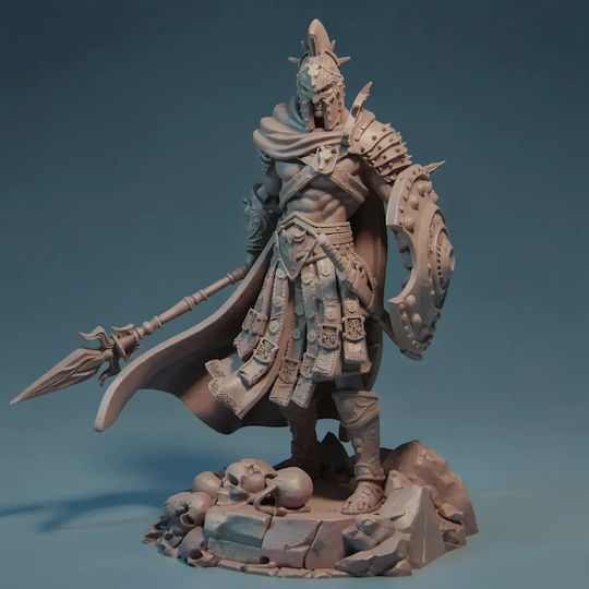 Небоядисана 3D Фигура Ares Богът На Войната Fanart Готова За Боядисване DIY Подарък Цветове 15,2 См 1:12