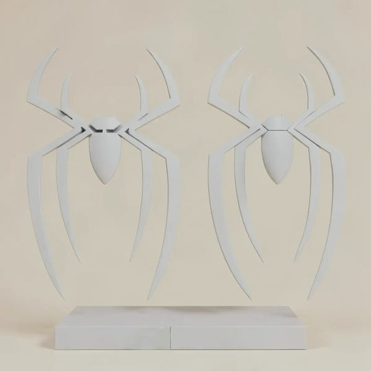 Unpainted 3D Figure Cosplay Spider Man Brand New Day Symbol Painting DIY Gift Colors 20 Cm 1:8