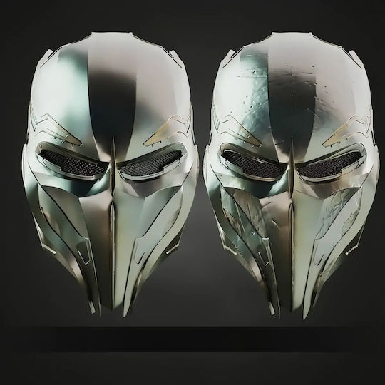 Unbemalte 3d Figur Cosplay Predator Maske Bemalen Diy Geschenk Farben 15,2 Cm 1:12