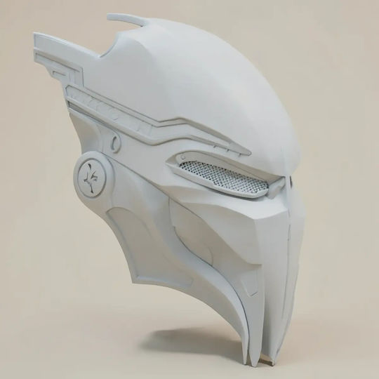 Unbemalte 3d Figur Cosplay Predator Maske Bemalung Diy Geschenk Farben 20 Cm 1:8