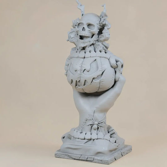 Άβαφη 3D Фигура Bad Dream Хелоуин Боядисване DIY Подарък Цветове 20 см 1:8