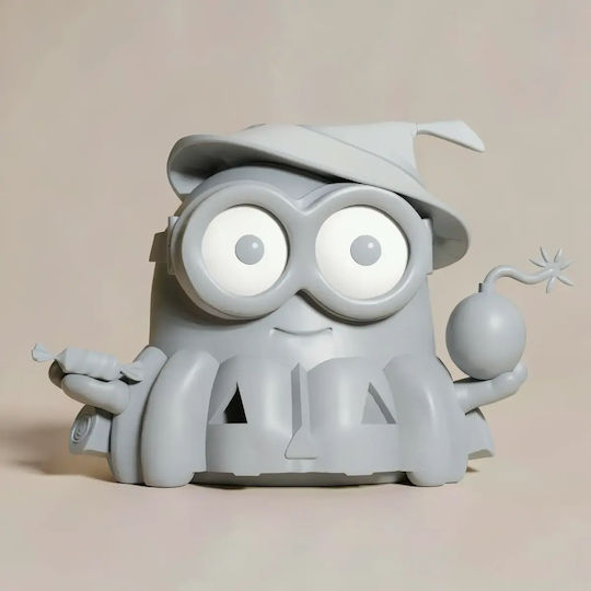 Άβαφη 3D Фигура Хелоуин Bob Minion Files Боядисване DIY Подарък Цветове 15,2 см 1:12