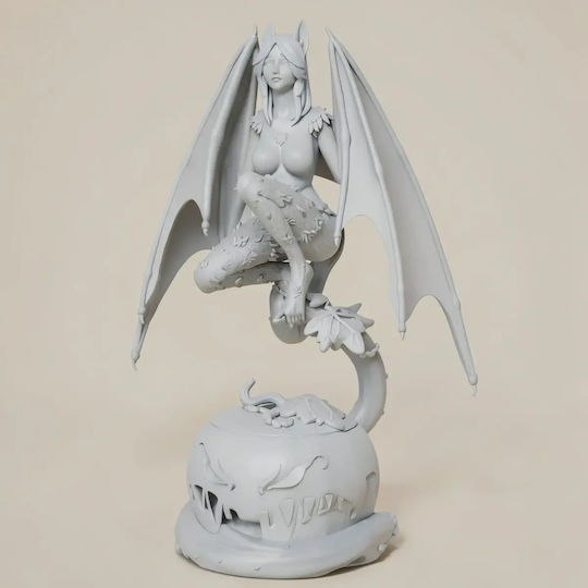 Небоядисана 3D Фигура Хелоуин Бат Гърл Тиква Nsfw3d Print Files Боядисване DIY Подарък Цветове 15,2 См 1:12