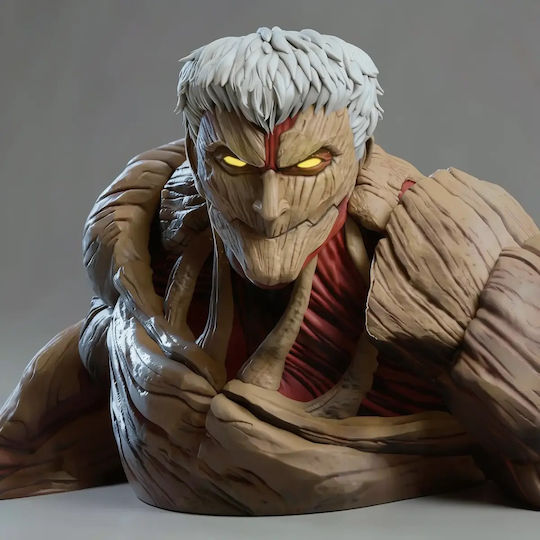 Άβαφη 3d Φιγούρα Armored Titan Village Base Σκάλπες 3d Printing Βάψιμο Diy Δώρο Χρώματα 30 Cm 1:6