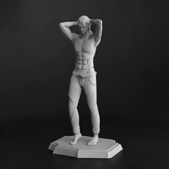 Άβαφη 3D Φιγούρα Eren Yeager Basic Files Βάψιμο Diy Δώρο Χρώματα 15,2 Cm 1:12