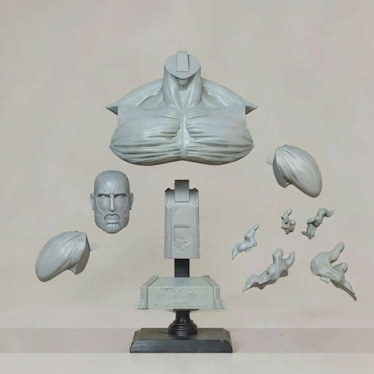 Unbemaltes 3D-Figur Titan Colossal Bust Malen Diy Geschenk Farben 30 Cm 1:6