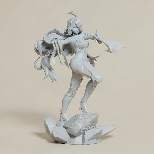Unbemalte 3d Figur Predator Granblue Fantasy Digital Bemalung Diy Geschenk Farben 30 Cm 1:6