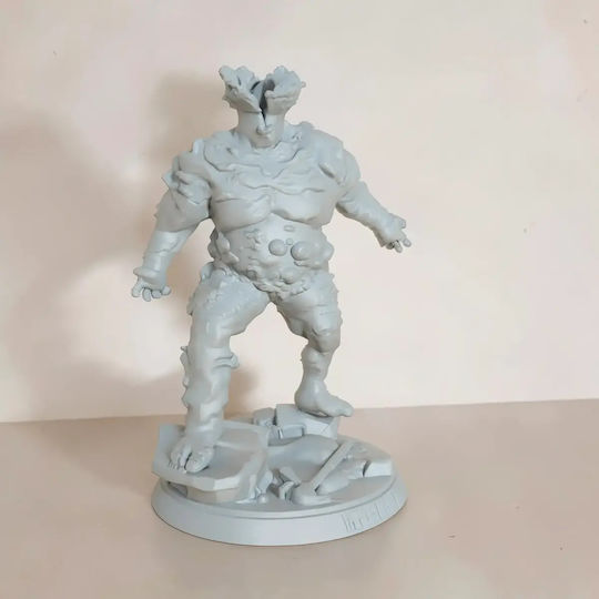 Unpainted 3D Bloater Figure Last Us Digital Painting DIY Gift Colors 15.2 Cm 1:12