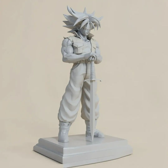 iLovePrints Sammelbare Figuren Future Trunks Stand Schwert 3d Basis Diy Geschenk Farben 20 Cm 1:8