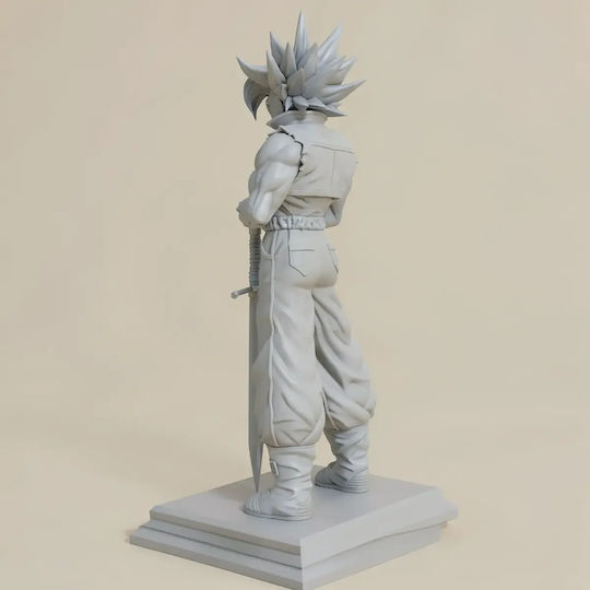 iLovePrints Sammelbare Figuren Future Trunks Stand Schwert 3d Basis Diy Geschenk Farben 20 Cm 1:8