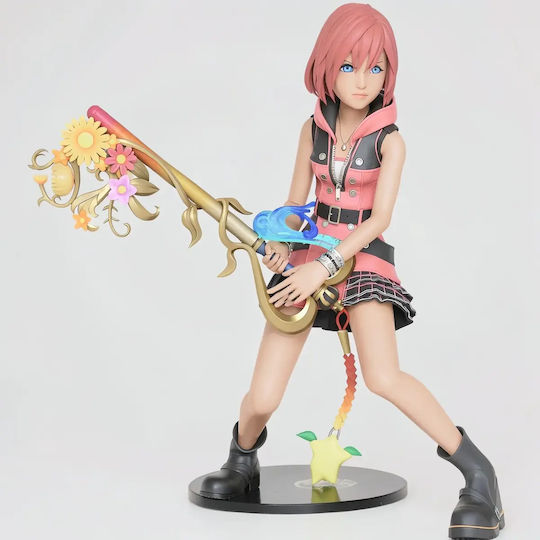 Unpainted 3D Figure Kairi Kingdom Hearts Painting DIY Gift Colors 20 Cm 1:8