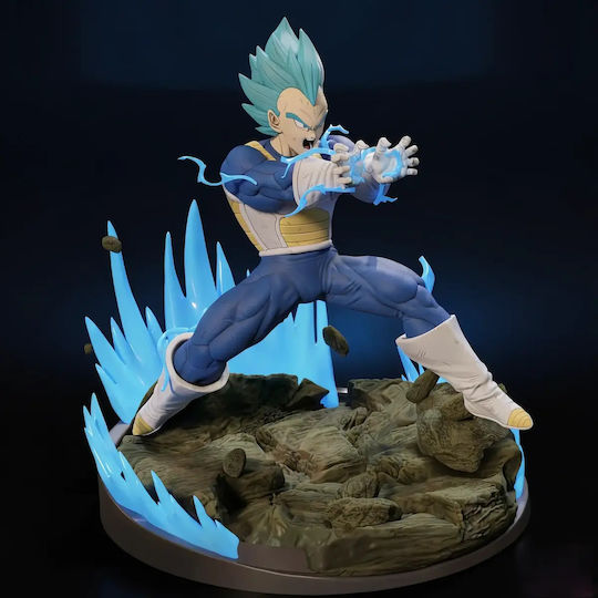 Небоядисана 3D Фигура Vegeta Blue От Dragonball Боядисване DIY Подарък Цветове 30 См 1:6