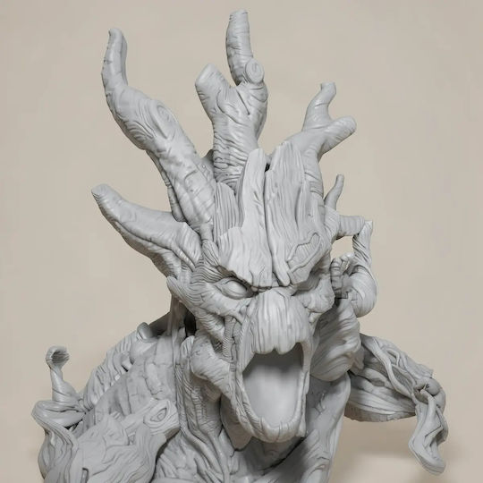 Unpainted 3D Figure Groot Comics Bust Painting DIY Gift Colors 15.2 Cm 1:12
