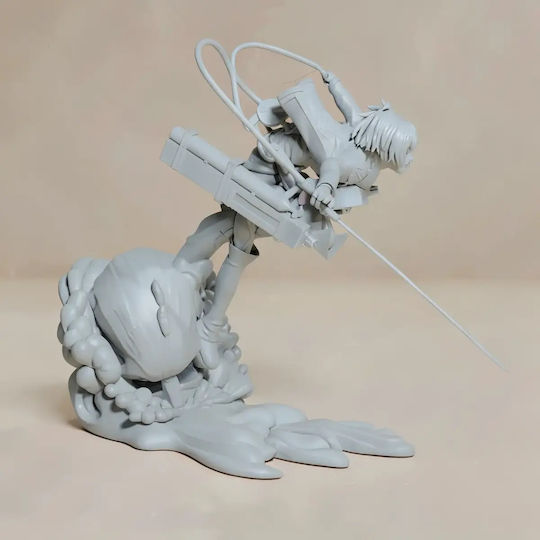 Unbemalte 3d Figur Armin Angriff auf Titan Action 3d Druckmodelle Bemalen Diy Geschenk Farben 20 Cm 1:8