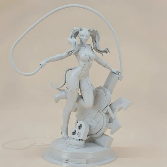 Небоядисана 3D Фигура Ann Takamaki Persona 5 Въже Боядисване DIY Подарък Цветове 20 см 1:8