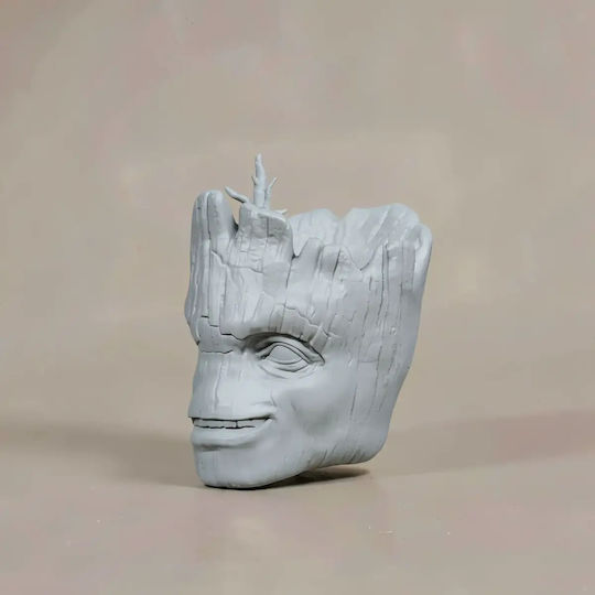Άβαφη 3d Φιγούρα Custom Head Groot Smiling Βάψιμο Diy Δώρο Χρώματα 30 Cm 1:6