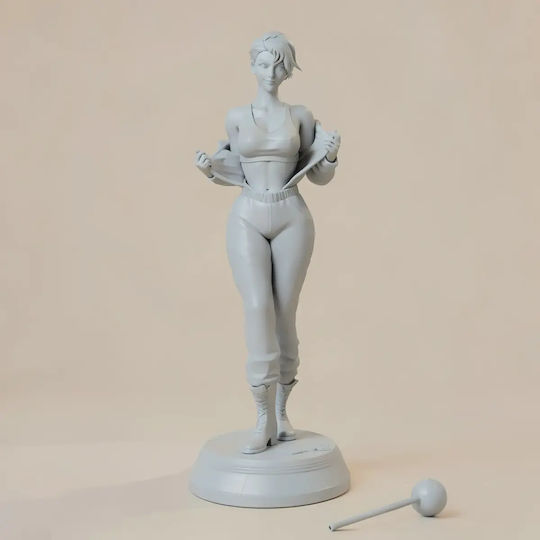 Unpainted 3D Figure Joker Female 1 6 3D Painting DIY Gift Colors 20 Cm 1:8