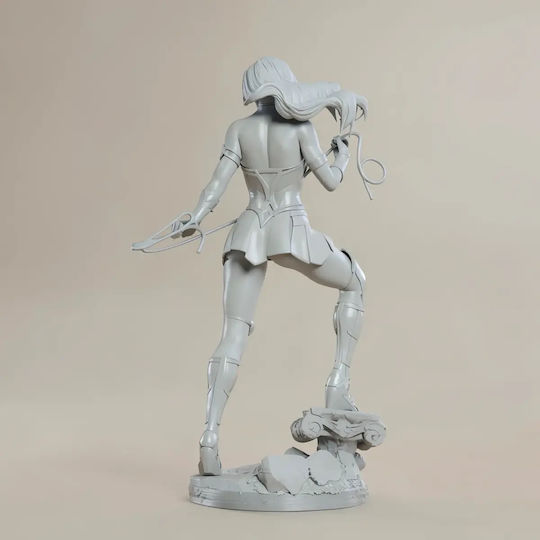 Άβαφη 3D Фигура Жената Чудо 2025 Скулптури 3D Печат Боядисване DIY Подарък Цветове 20 см 1:8