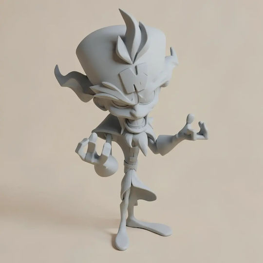 Небоядисана 3D Фигура Crash Bandicoot Dr Neo Cortex Digital Боядисване DIY Подарък Цветове 30 См 1:6