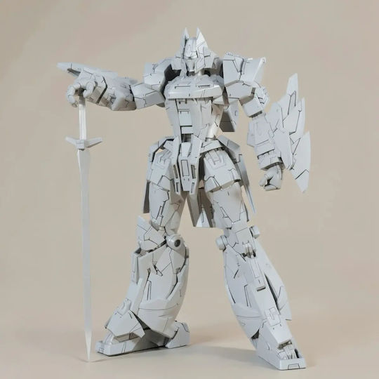 Unpainted 3D Figure Galient Gundam Sculptures 3D Printing Painting DIY Gift Colors 15.2 Cm 1:12