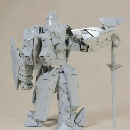 Unpainted 3D Figure Galient Gundam Sculptures 3D Printing Painting DIY Gift Colors 15.2 Cm 1:12