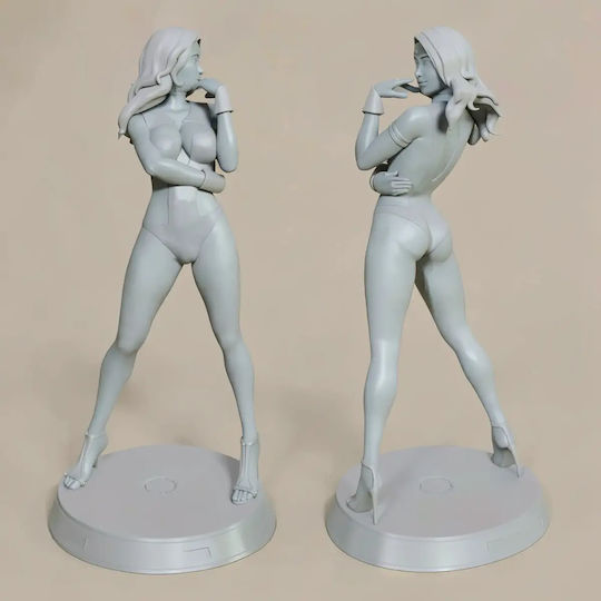 Unpainted 3D Figur Wonder Woman Pin Up 3D Bemalung Diy Geschenk Farben 15,2 Cm 1:12
