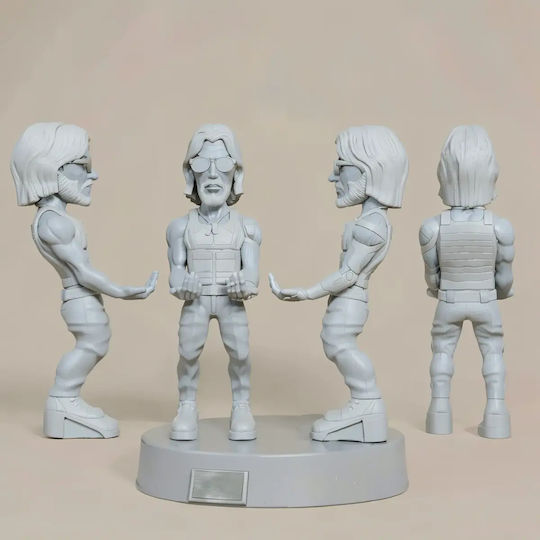 Sammlbare Figur Άβαφη 3d Keanu Reeves Johnny Silverhand Joystick Holder Basis Diy Δώρο Χρώματα 30 Cm 1:6