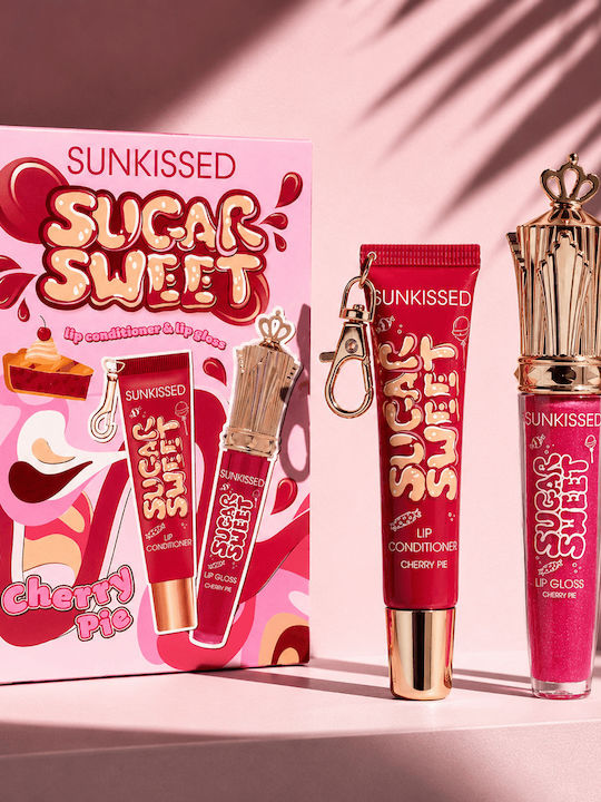 Sugar Sweet Lip Duo Makeup Set for Lips Cherry Pie 2 Pieces