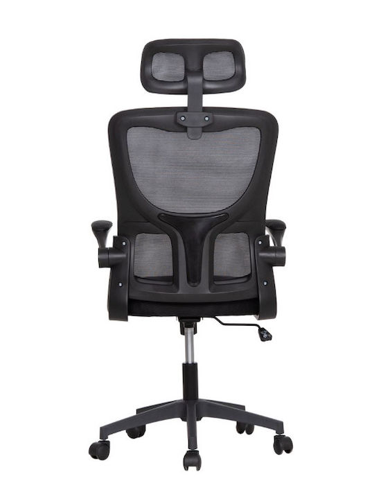 HomeMarkt Kesi Scaun de Birou cu Brațe Reglabile Negru