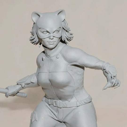 Unbemalte 3d Figur Catwoman V8 Aus Dc Bemalung Diy Geschenk Farben 15,2 Cm 1:12