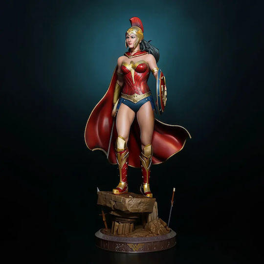 Unpainted 3D Sammelbare Figur Warrior Wonder Woman Aus Dc Bemalen Diy Geschenk Farben 15,2 Cm 1:12