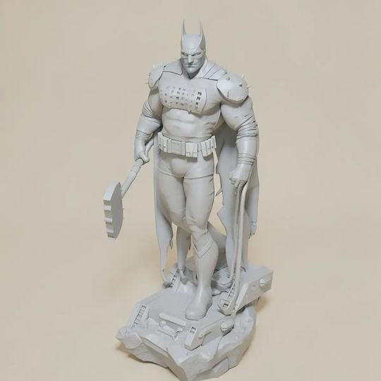Unpainted 3D Figure Batman Hammer Armor Files Painting Diy Gift Colors 30 Cm 1:6