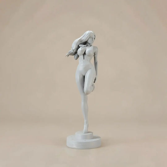 Άβαφη 3d Φιγούρα Wonder Woman Red Suit Βάψιμο Diy Δώρο Χρώματα 30 Cm 1:6