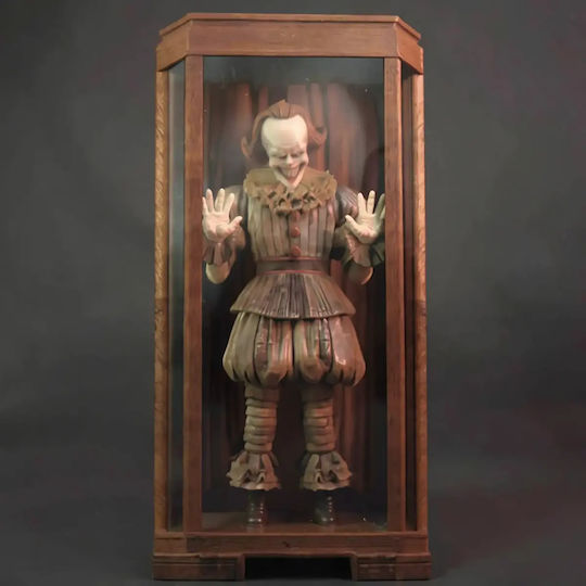 Unpainted 3D Figure Pennywise It House Mirrors Painting DIY Gift Colors 30 Cm 1:6