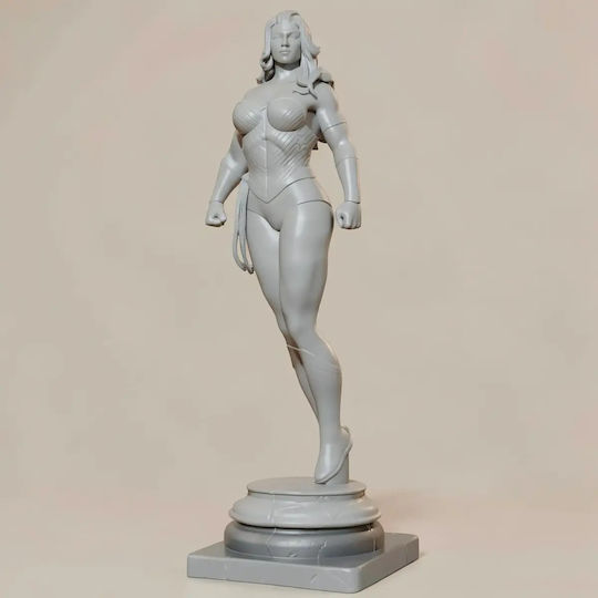 Unbemalte 3d Figur New 52 Wunderfrau 3d Druckmodelle Bemalung Diy Geschenk Farben 20 Cm 1:8