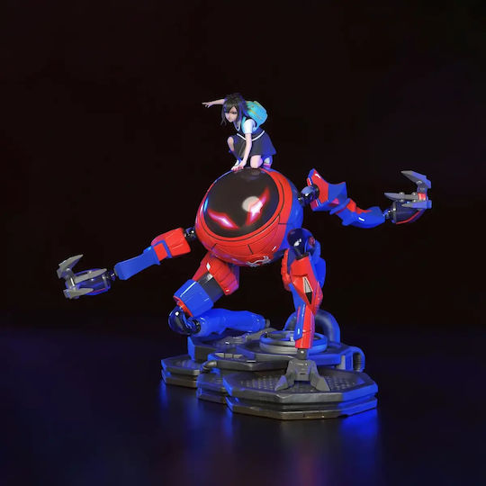 Небоядисана 3D Фигура Peni Parker Spiderman 3D Боядисване DIY Подарък Цветове 15,2 См 1:12