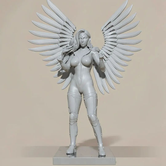 Unpainted 3D Figur Wonder Woman Golden Wing Painting Diy Geschenk Farben 20 Cm 1:8