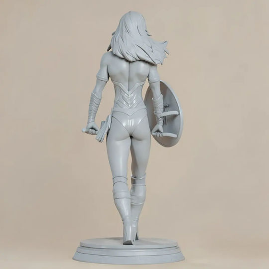Unpainted 3D Figur Wonder Woman V2 Painting Diy Geschenk Farben 15,2 Cm 1:12